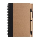 Vue 13 de Carnet Stella | Carton | Ligné | Avec stylo bille