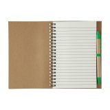 Vue 5 de Carnet Stella | Carton | Ligné | Avec stylo bille