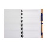 Vue 2 de Carnet Stella | Carton | Ligné | Avec stylo bille