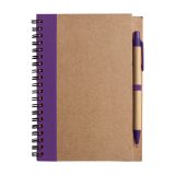 Vue 1 de Carnet Stella | Carton | Ligné | Avec stylo bille