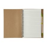 Vue 5 de Carnet Stella | Carton | Ligné | Avec stylo bille