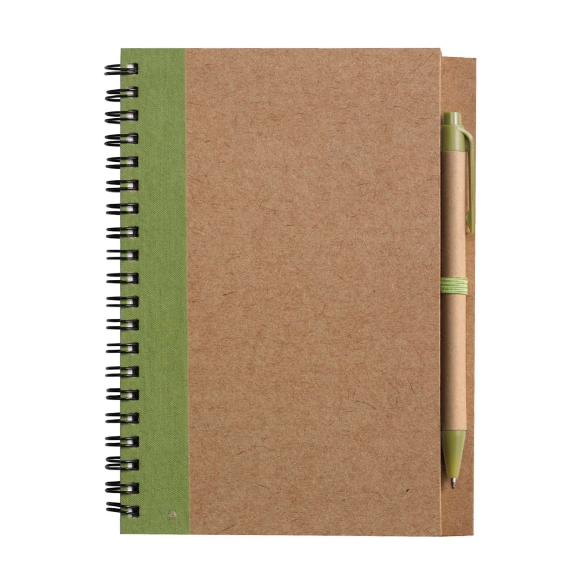 Carnet Stella | Carton | Ligné | Avec stylo bille