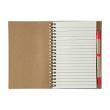 Vue 5 de Carnet Stella | Carton | Ligné | Avec stylo bille