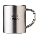 Vue 2 de Chope à boire Braylen | Inox | 250 ml | Double paroi
