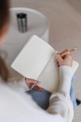Vue 3 de Carnet de notes Eva | A5 | Ligné