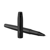 Vue 5 de Stylo roller Parker IM Achromatic | Encre noire