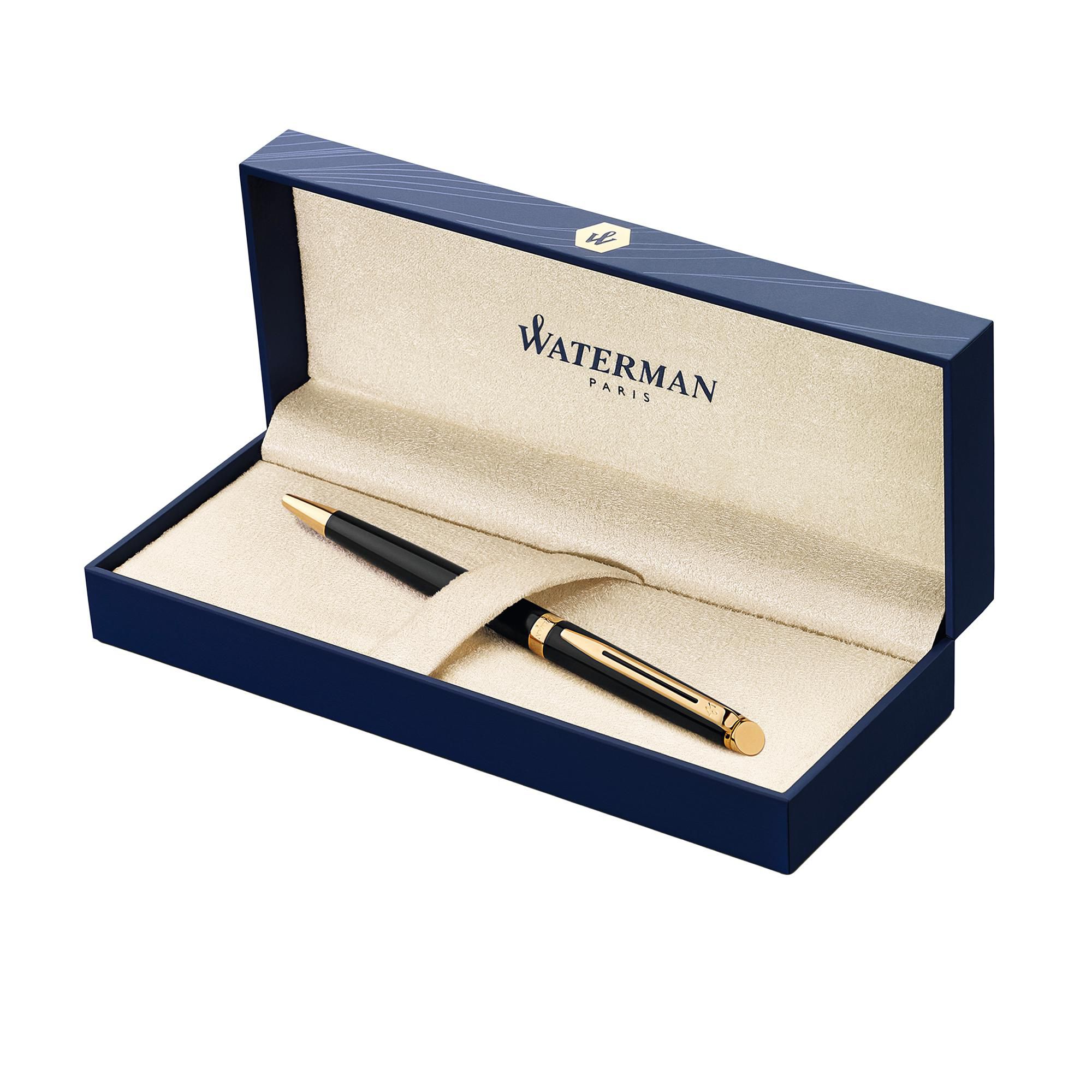 Waterman stylo à bille Hémisphère Black | Encre bleue
