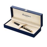 Vue 4 de Waterman stylo à bille Hémisphère Black | Encre bleue