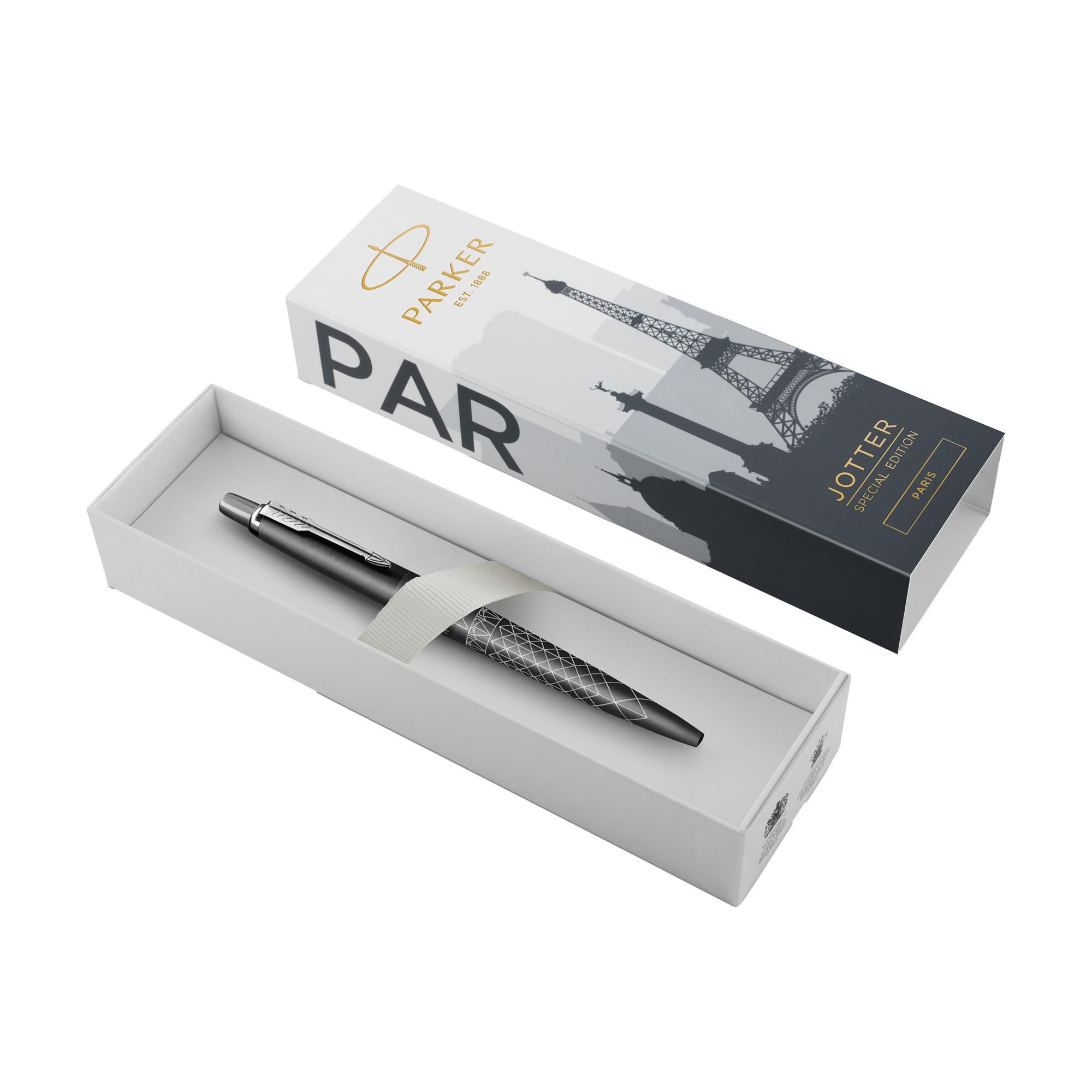 Stylo bille Parker Jotter Global Icon Paris | Encre bleue