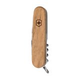 Vue 3 de Victorinox couteau de poche Huntsman Wood | Coffret cadeau | 13 fonctions