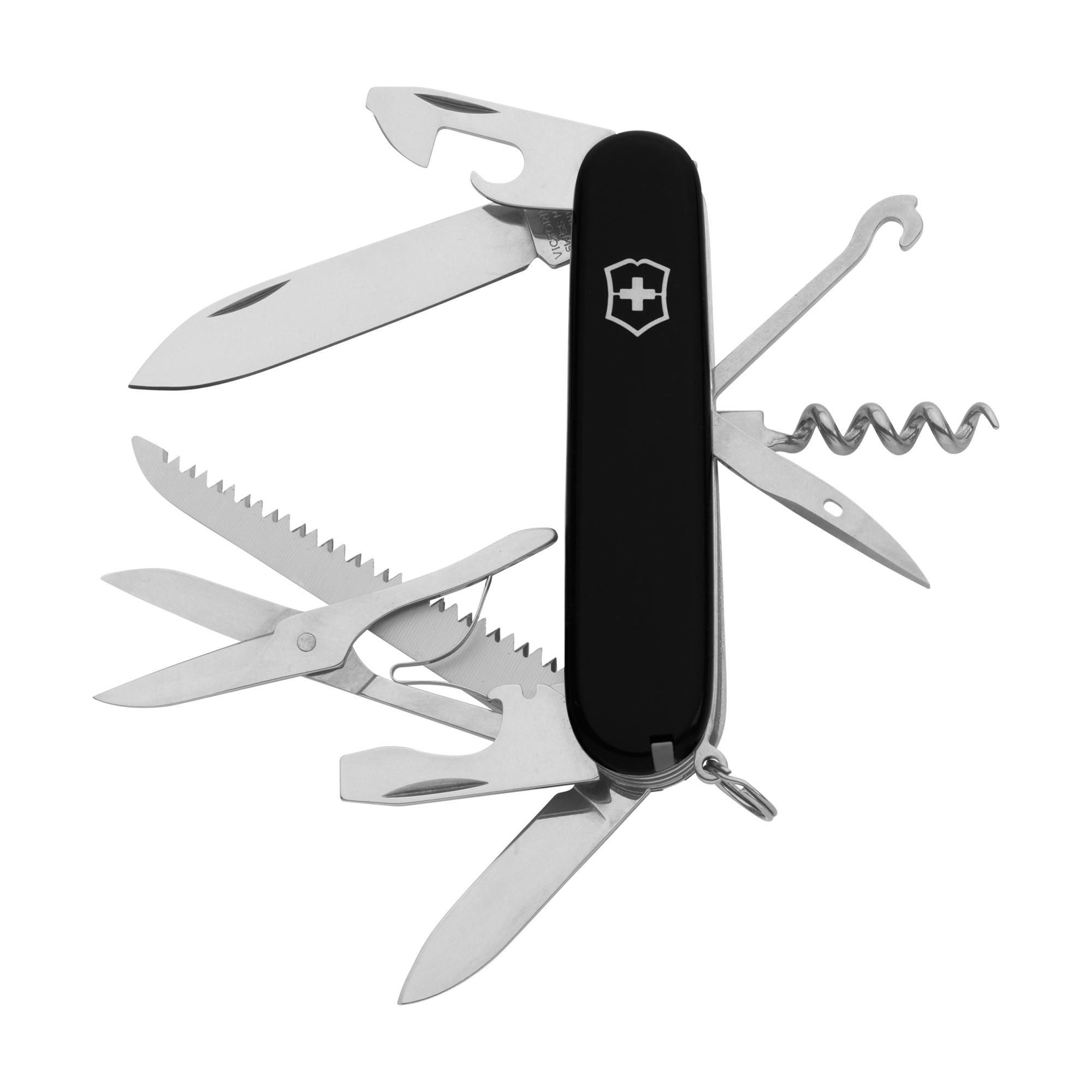 Victorinox couteau de poche Huntsman | Coffret cadeau | 15 fonctions