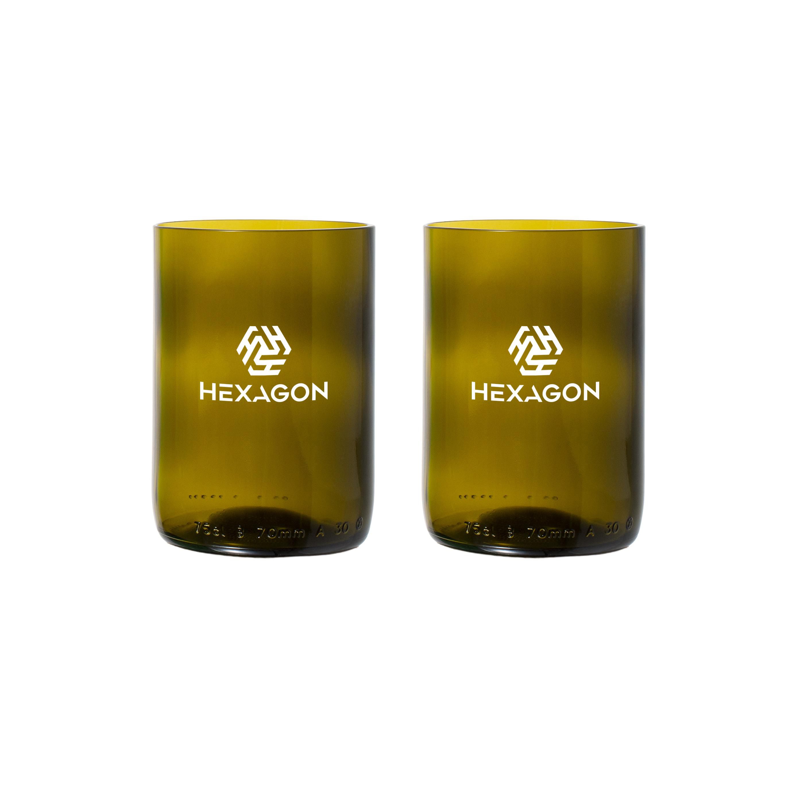 Rebottled® Tumbler 2-pack verres