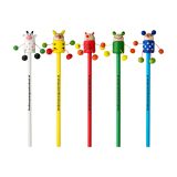Vue 1 de Crayon George | Motif animal