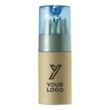 Vue 3 de Set de crayons de couleur Terrence | 12 pcs