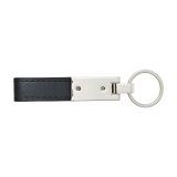 Vue 6 de Porte-clés Keon | Acier et simili-cuir