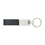 Vue 1 de Porte-clés Keon | Acier et simili-cuir