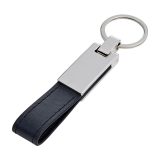 Vue 5 de Porte-clés Keon | Acier et simili-cuir