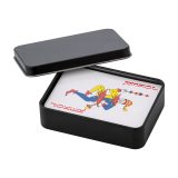 Vue 5 de Set de cartes à jouer Nathan | Boîte métallique