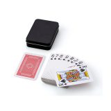 Vue 6 de Set de cartes à jouer Nathan | Boîte métallique