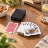 Vue 7 de Set de cartes à jouer Nathan | Boîte métallique