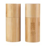 Vue 2 de Set de moulins à sel et poivre Christine | Bambou | 2 pcs