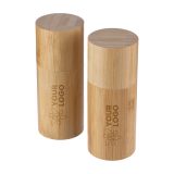 Vue 3 de Set de moulins à sel et poivre Christine | Bambou | 2 pcs
