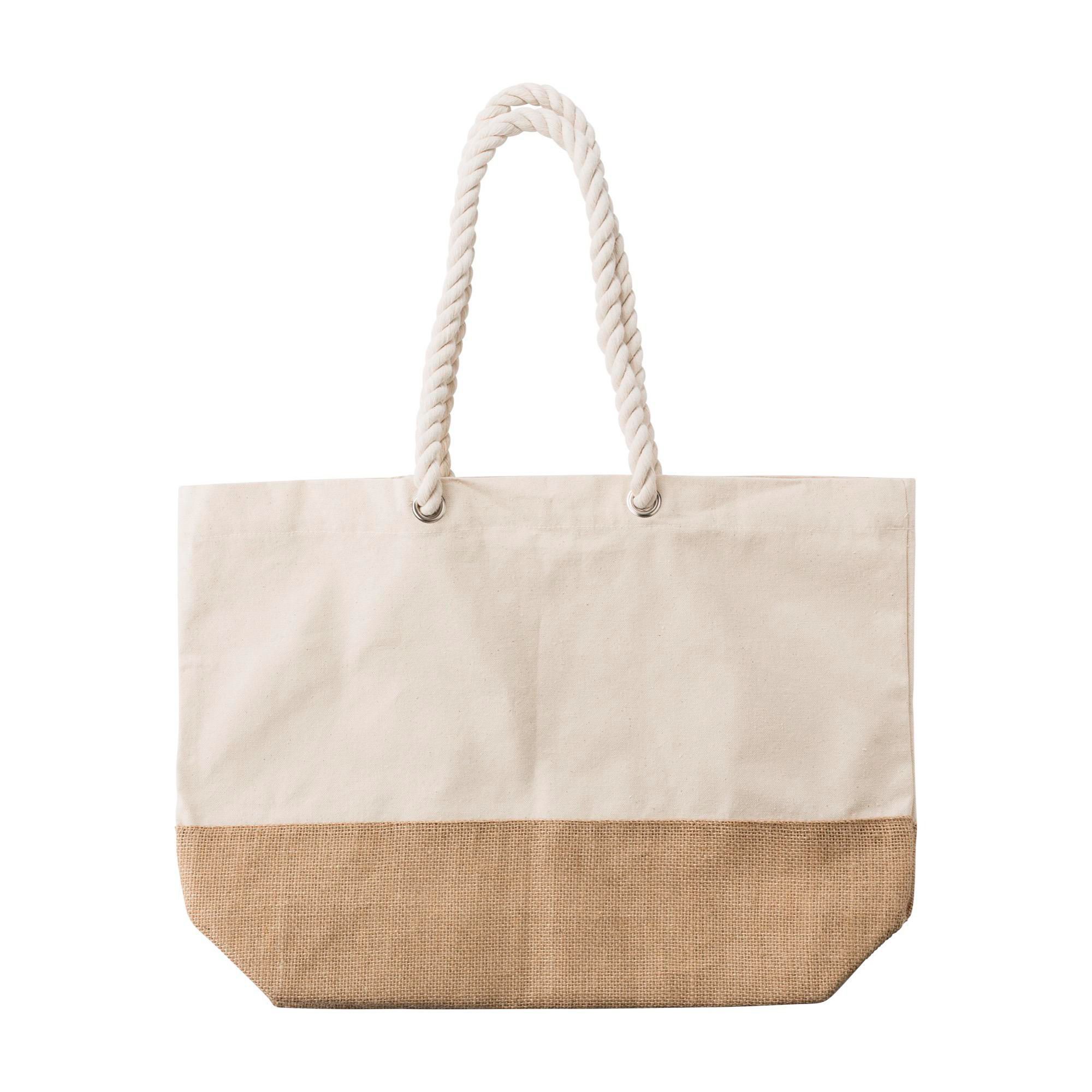 Sac shopping Diego | Coton 280 g/m² | Fond jute