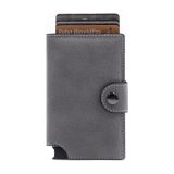 Vue 2 de BrandCharger porte-cartes Wally Porto | Protection RFID