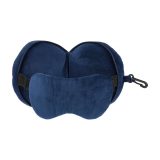 Vue 5 de Coussin de voyage Leontine | 2-en-1 avec masque