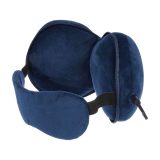 Vue 6 de Coussin de voyage Leontine | 2-en-1 avec masque