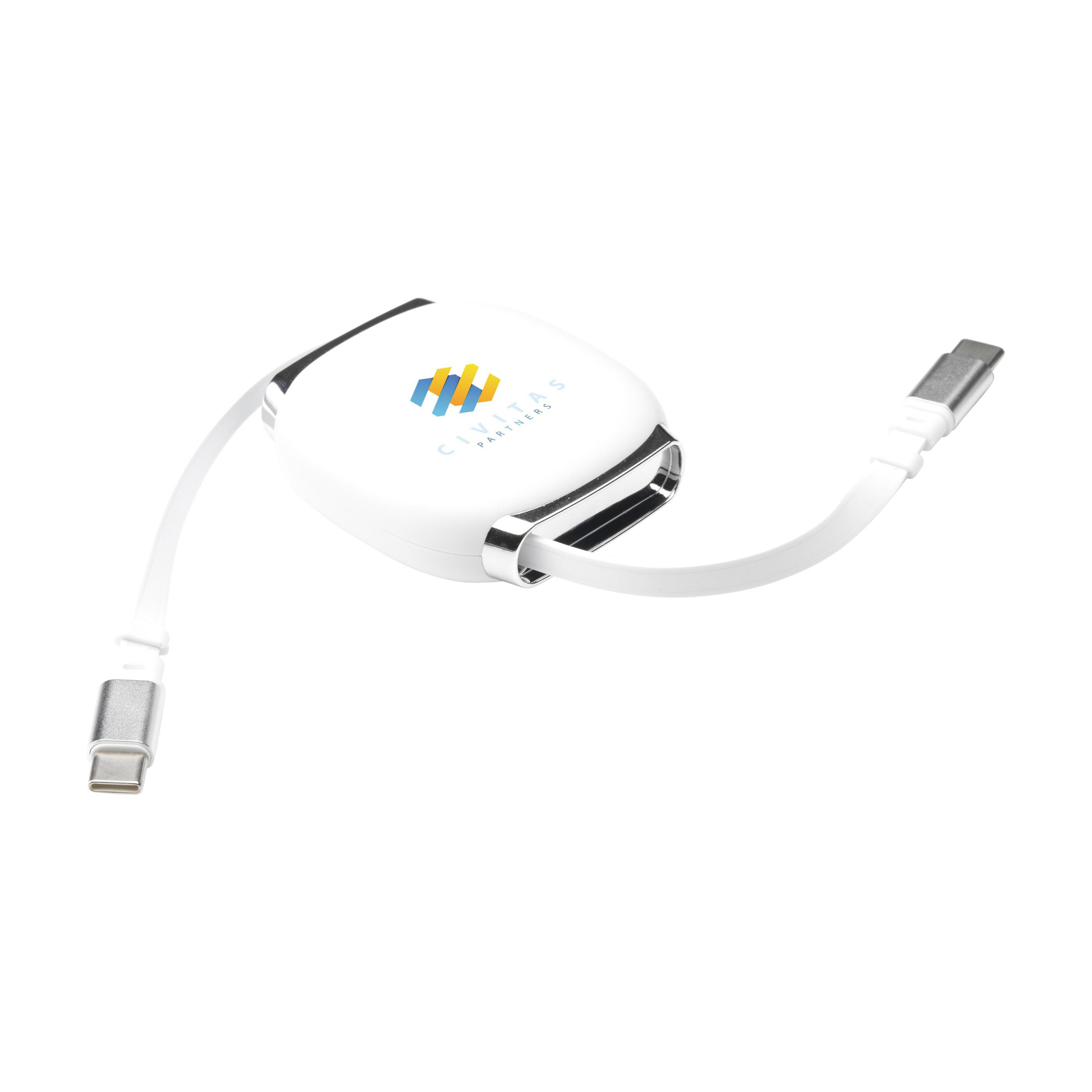 Reelio Retractable RCS R-ABS Charging Cable