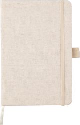 Vue 1 de Carnet Barbara | Chanvre | A5 | Ligné