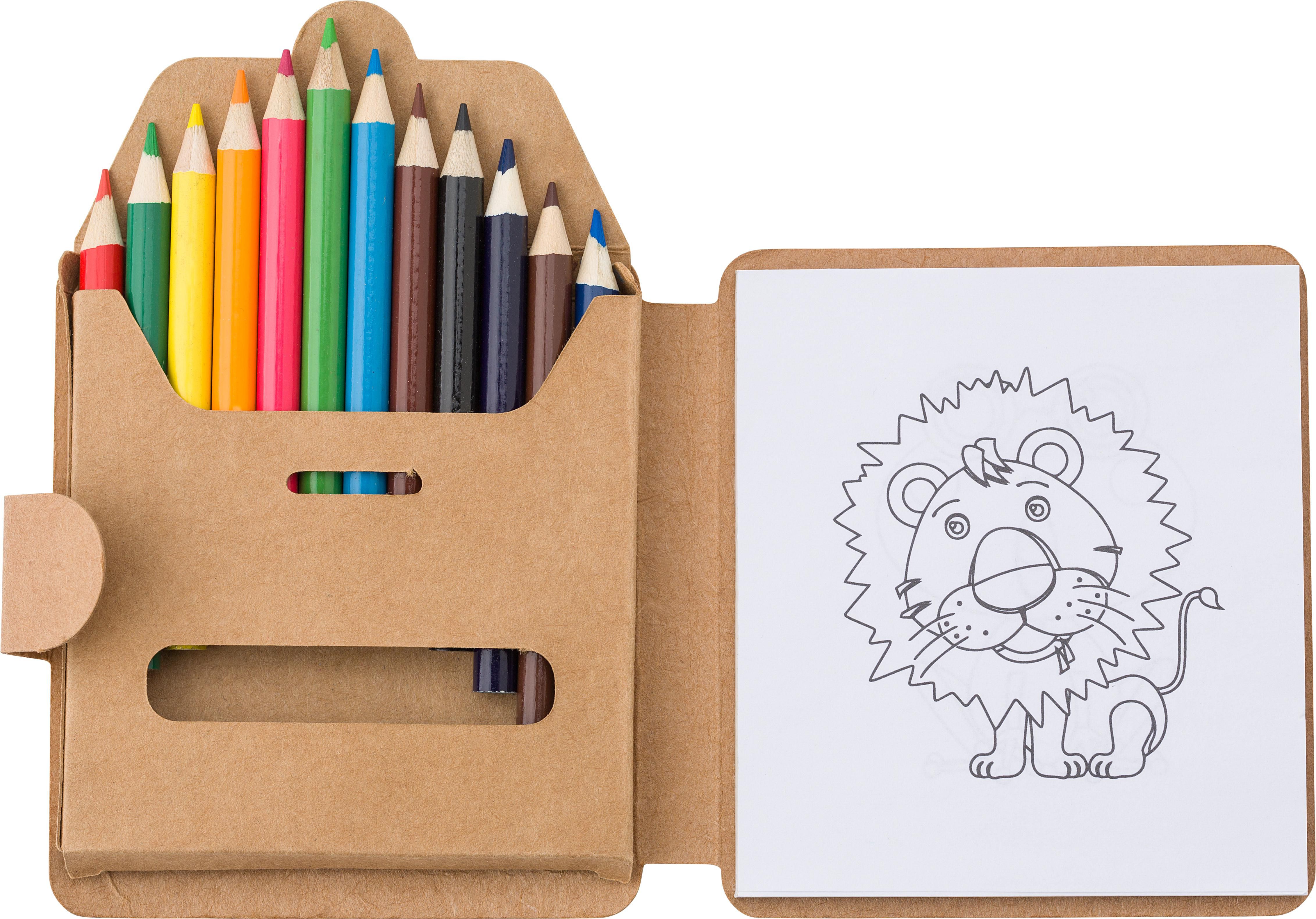 Set de coloriage Marlon | 12 pièces