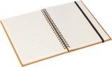 Vue 6 de Carnet Egon | Cuir | A5 | Ligné