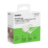 Vue 5 de Belkin 45W USB PD Wall Charger avec PPS et Cable