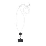 Vue 1 de Lace Lanyard GRS RPET 0,5 cm cordelière téléphonique