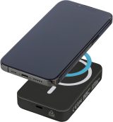 Vue 4 de Batterie externe avec chargeur sans fil Meno | 10&nbsp;000 mAh | Compatible MagSafe