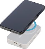 Vue 5 de Batterie externe avec chargeur sans fil Meno | 10&nbsp;000 mAh | Compatible MagSafe