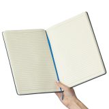 Vue 4 de Carnet Azure | PU | A4 | Ligné