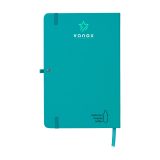 Vue 2 de Porta RPET Notebook A5 carnet de notes