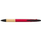 Vue 1 de Stylo à bille Malachi | 3 couleurs | Stylet