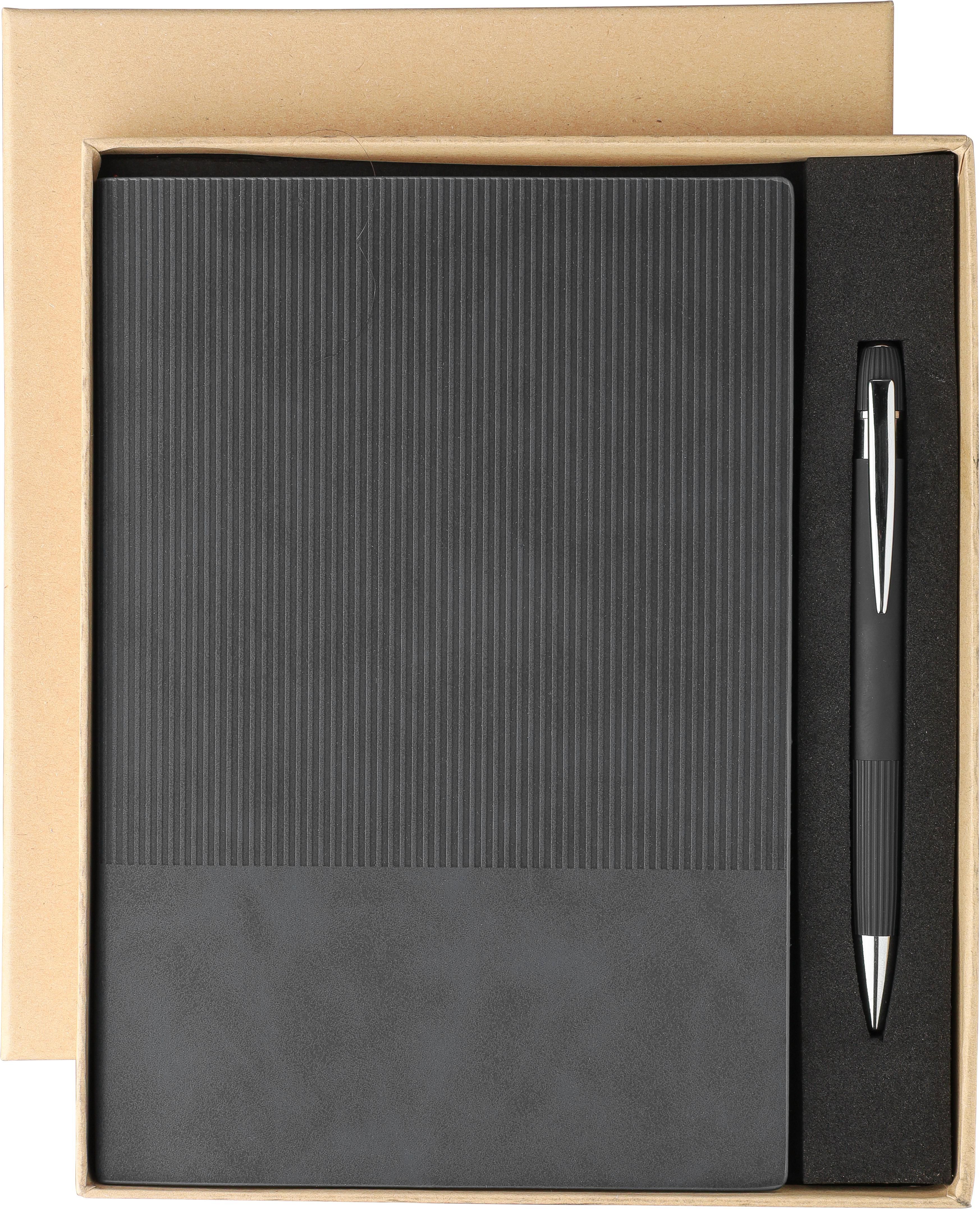 Set carnet Tarek | PU | A5 | Avec stylo bille