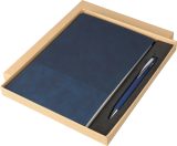 Vue 6 de Set carnet Tarek | PU | A5 | Avec stylo bille