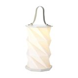 Vue 2 de Wooosh Rising Lantern lampe LED en papier