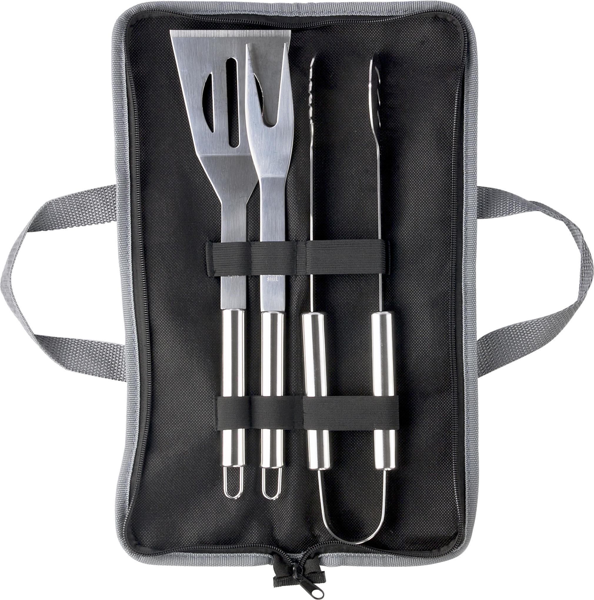 Set de barbecue Priscilla | Inox | 3 pcs
