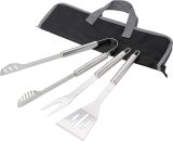 Vue 5 de Set de barbecue Priscilla | Inox | 3 pcs