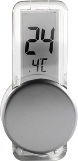 Vue 1 de Thermomètre Roxanne | Plastique | Ventouse | Argenté