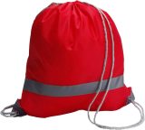 Vue 3 de Sac à dos à cordon Sylvie | 190T