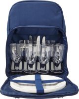 Vue 3 de Sac à dos pique-nique Izaro | Polyester | 4 personnes