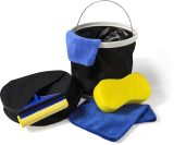 Vue 4 de Set de lavage auto Lisbet | Polyester | 6 pièces